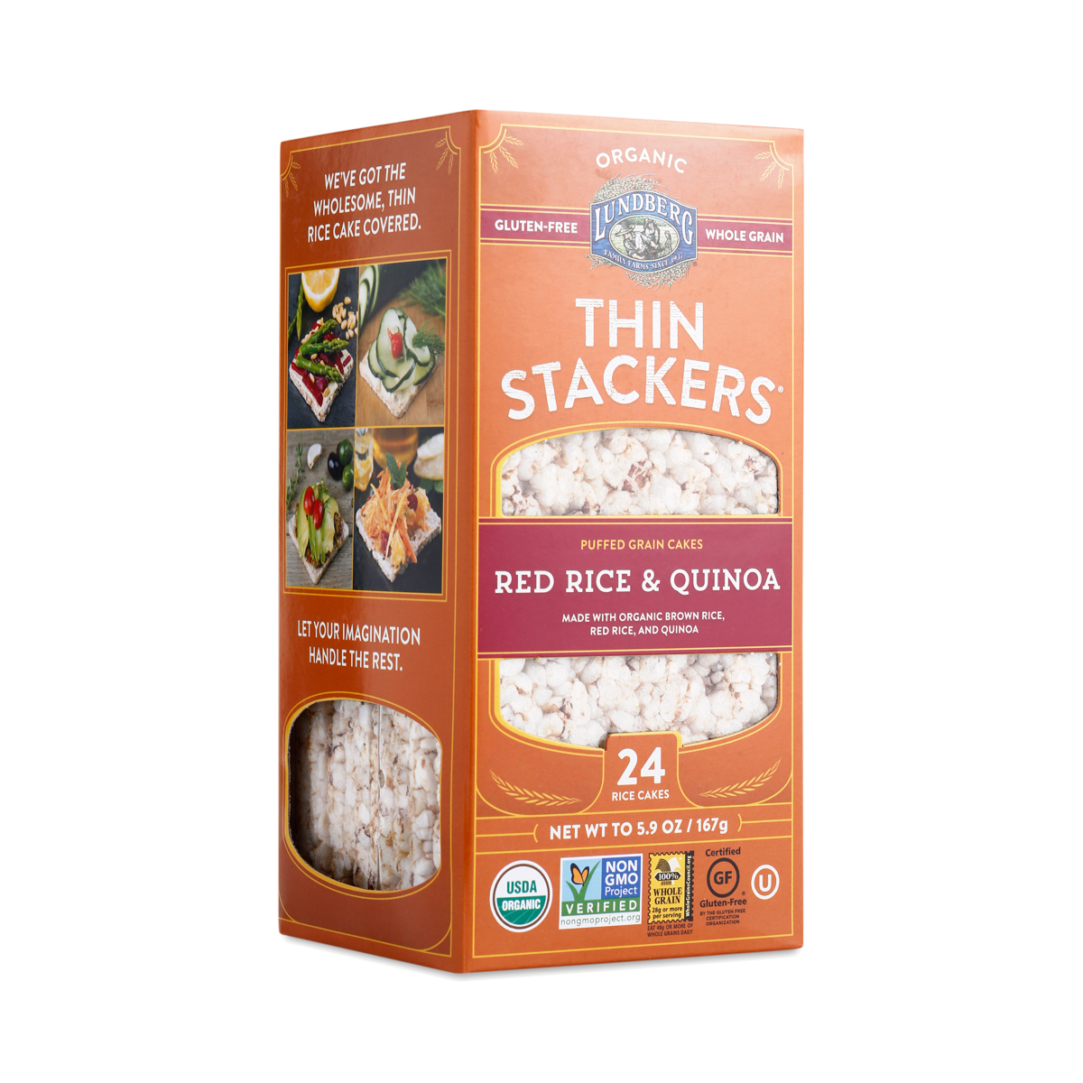 Organic Red Rice & Quinoa Thin Stackers