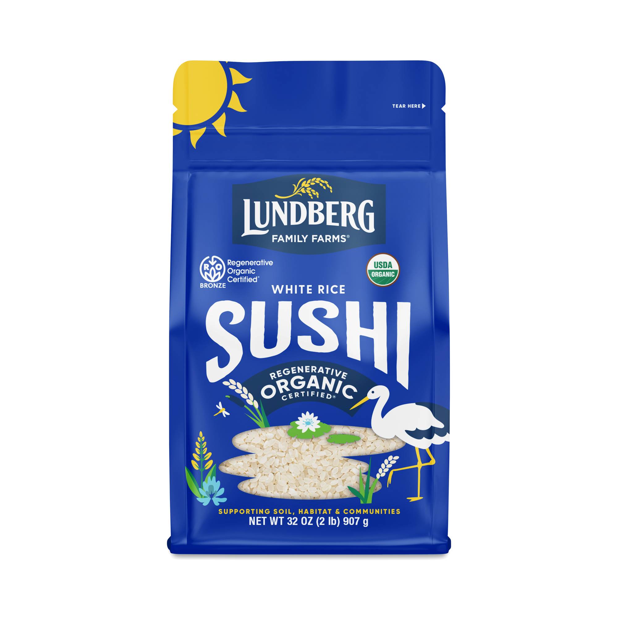 Regenerative Organic Sushi Rice