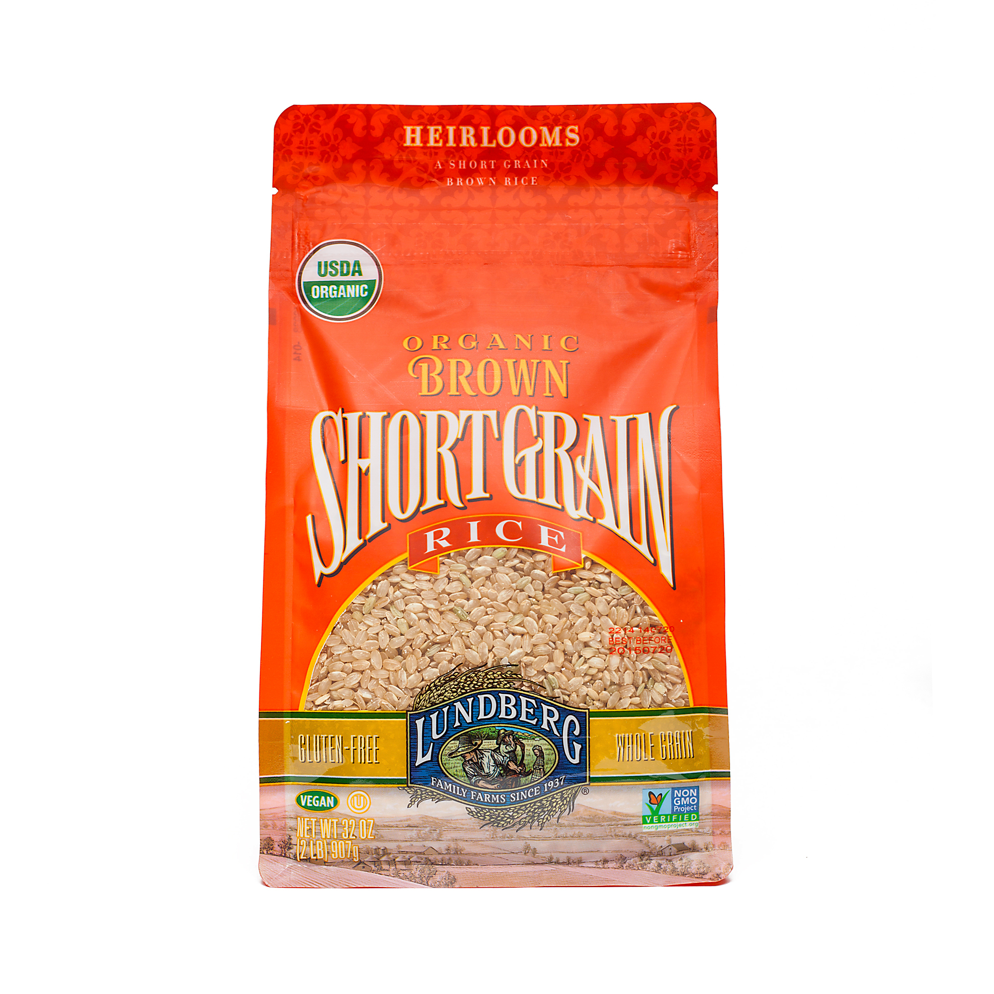 Organic Brown Short Grain Rice