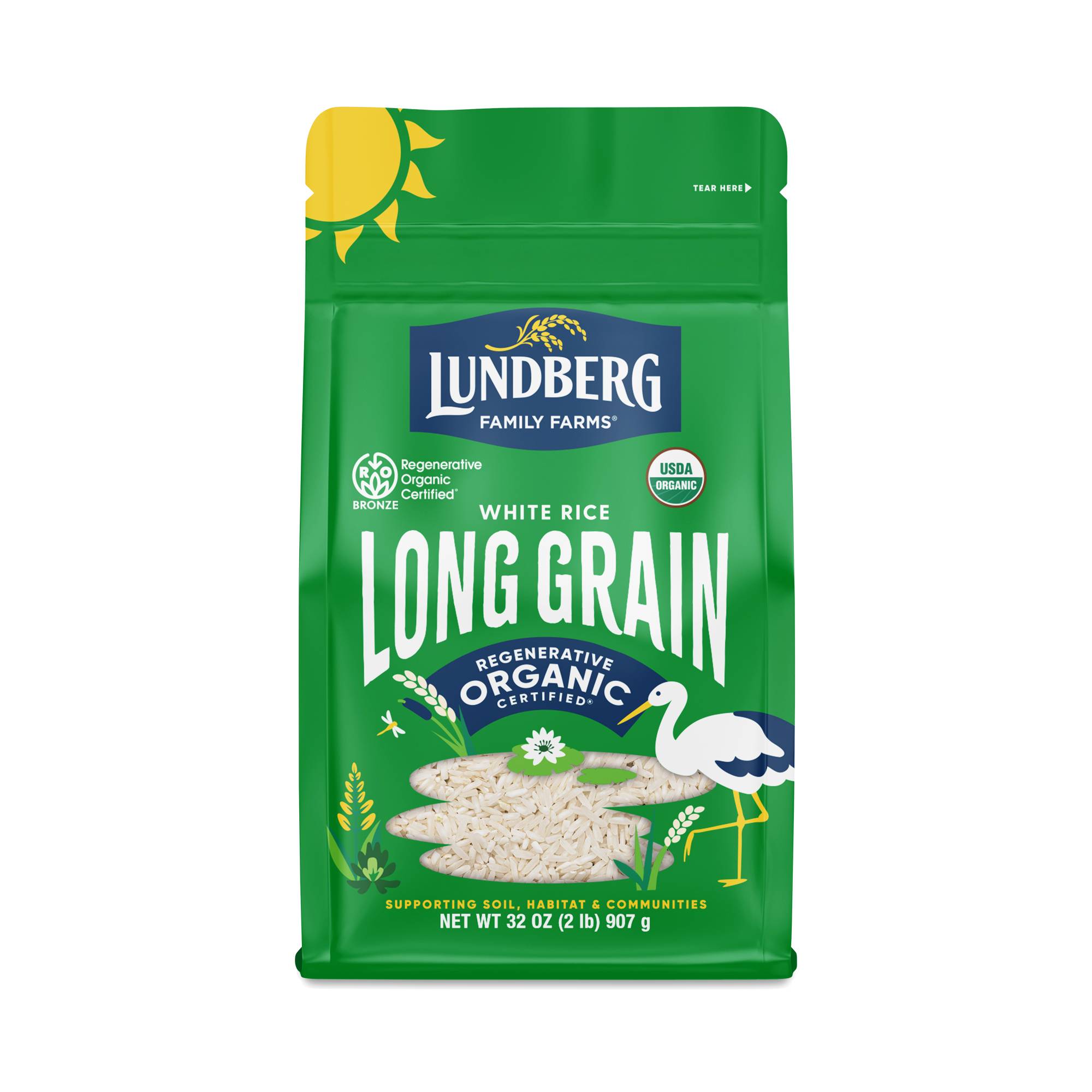 Regenerative Organic Long Grain White Rice