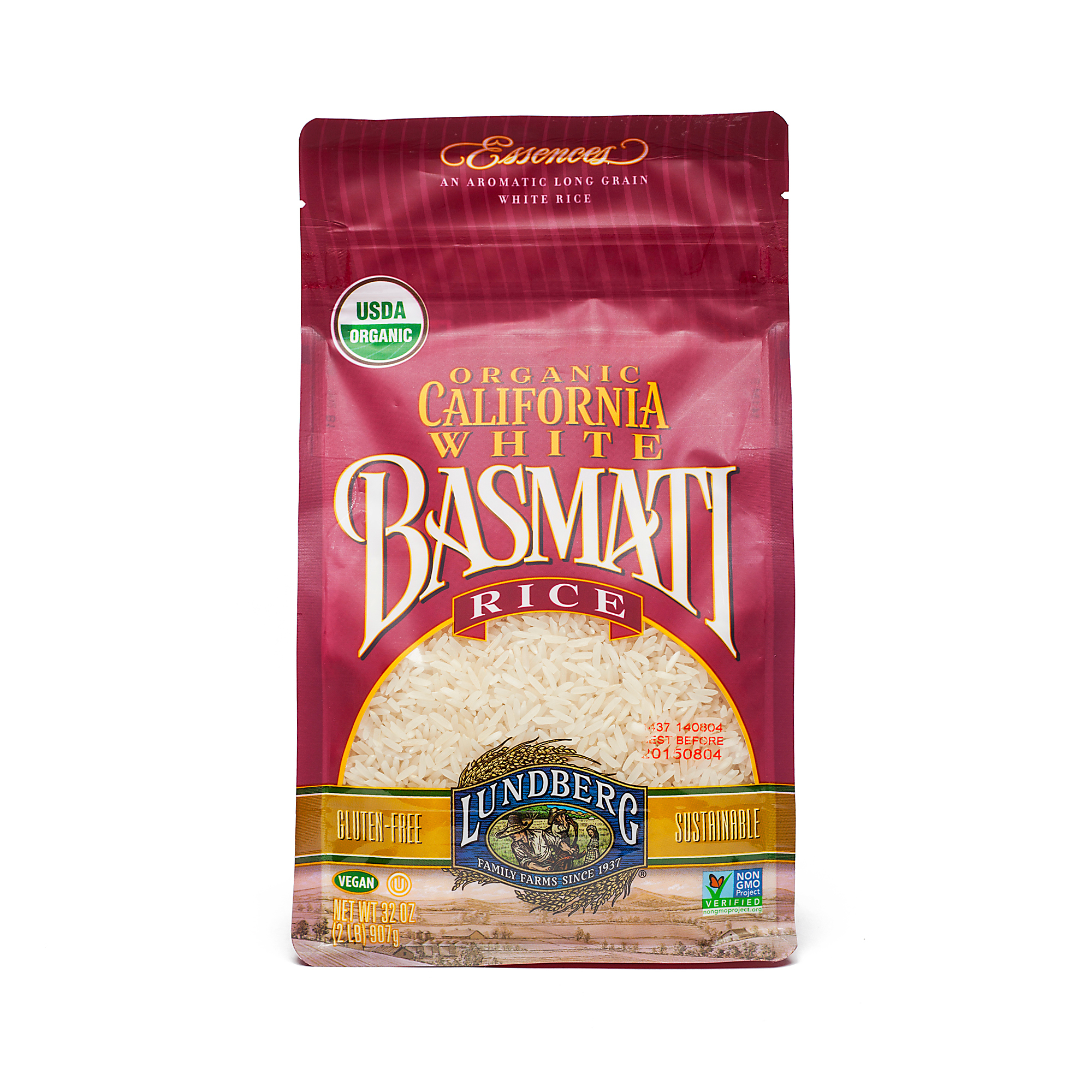 Organic California White Basmati Rice
