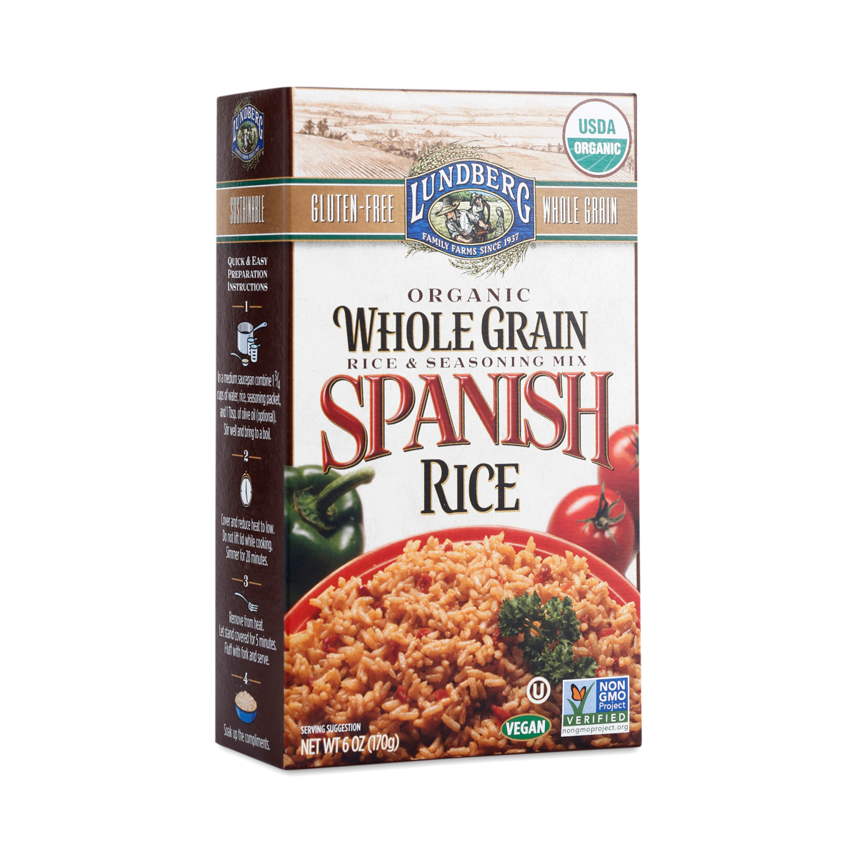 Organic Whole Grain Spanish Rice