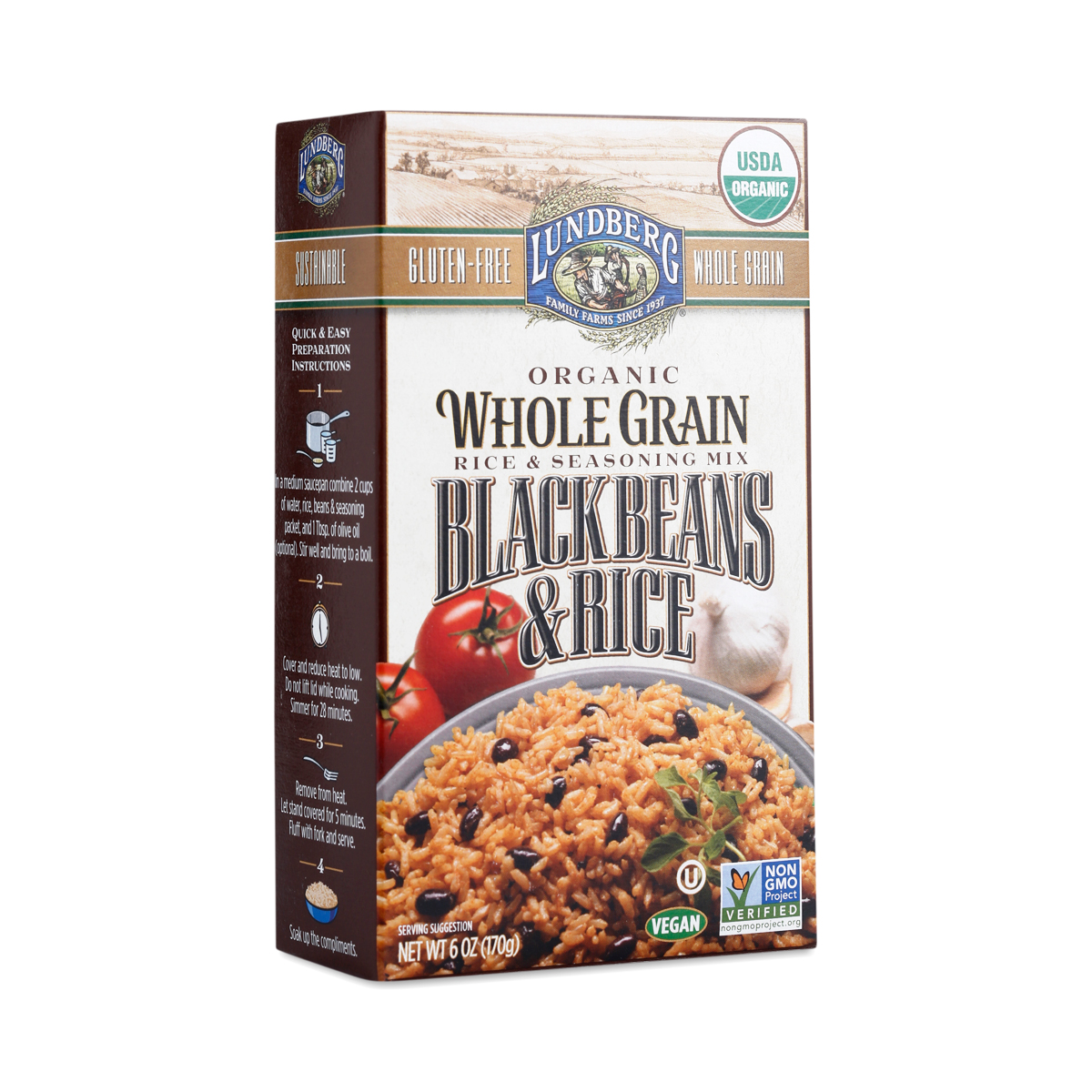 Organic Whole Grain Rice & Black Beans