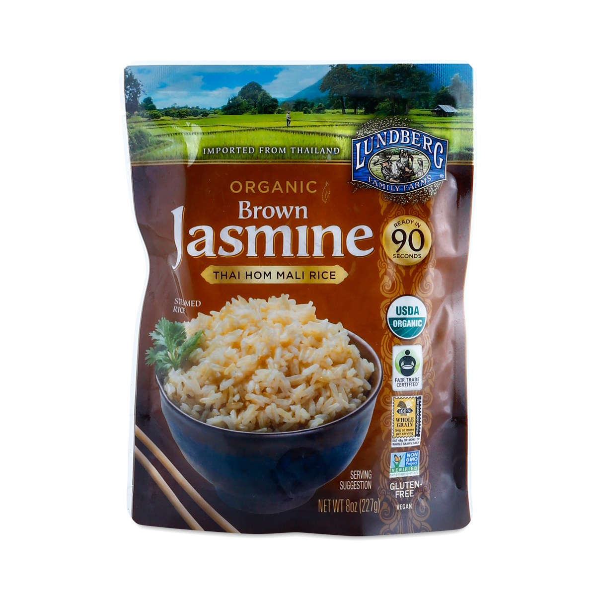 Organic Thai Brown Jasmine Rice