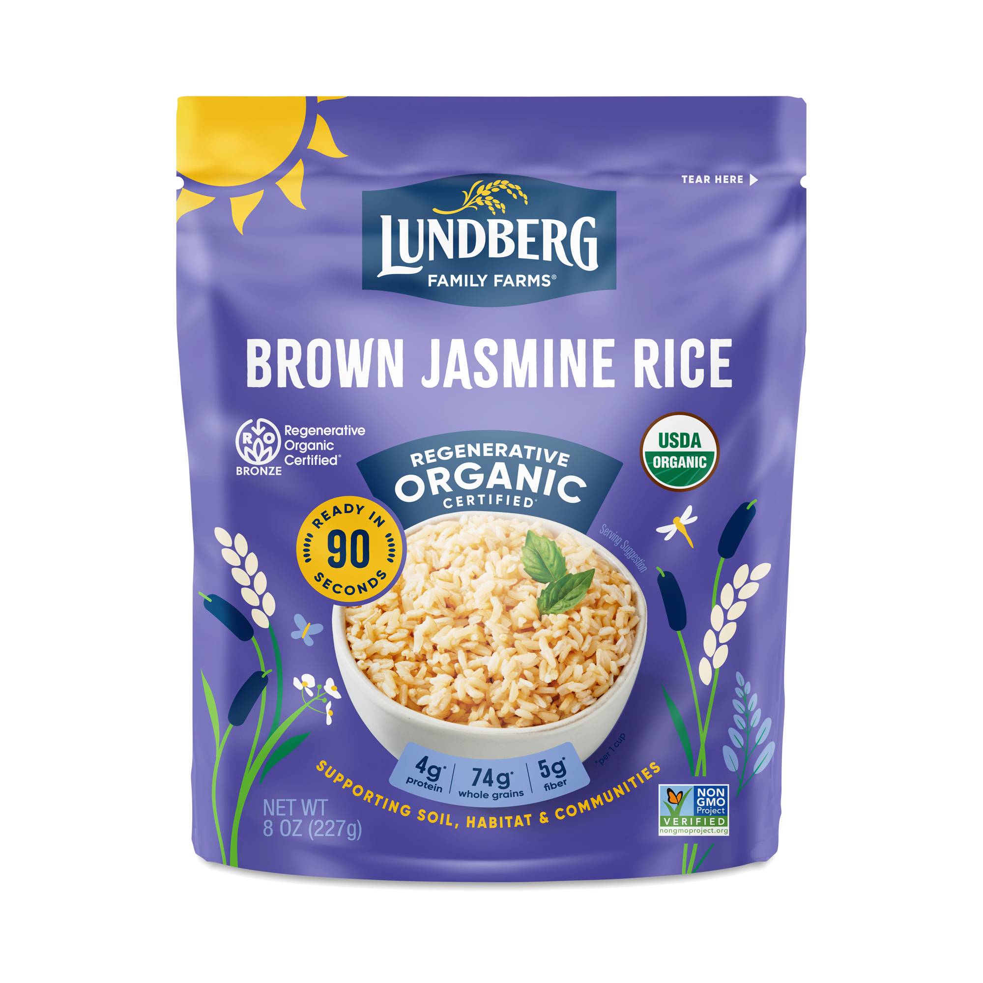Regenerative Organic 90-Second Brown Jasmine Rice