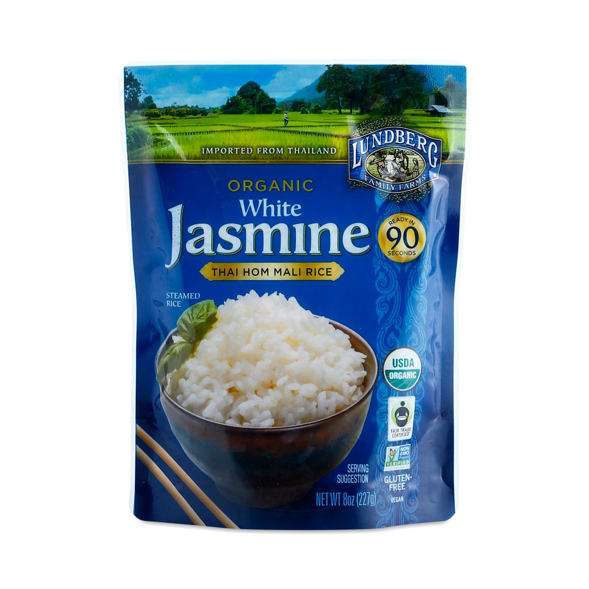 Organic Thai White Jasmine Rice