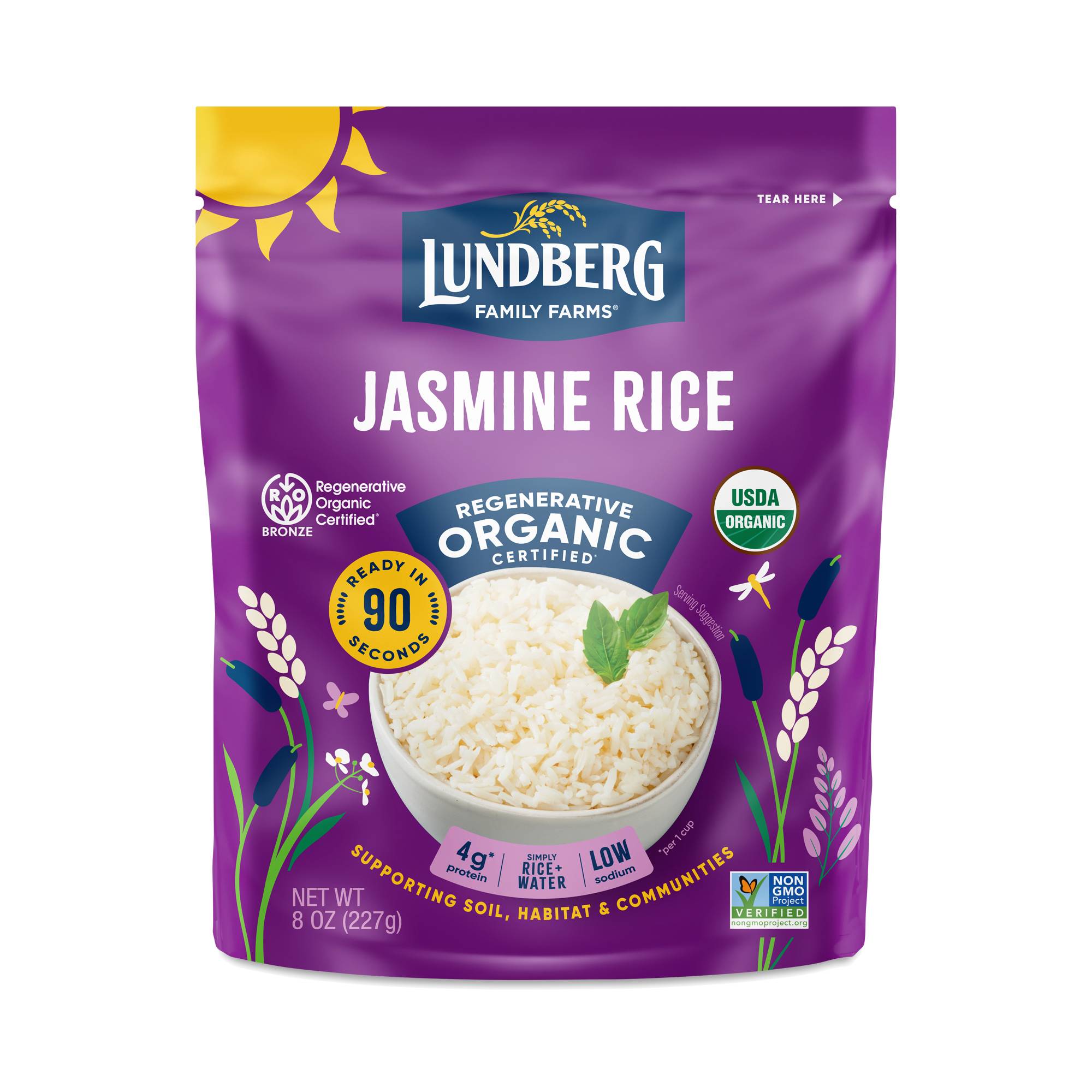 Regenerative Organic Certified® 90-Second Jasmine Rice