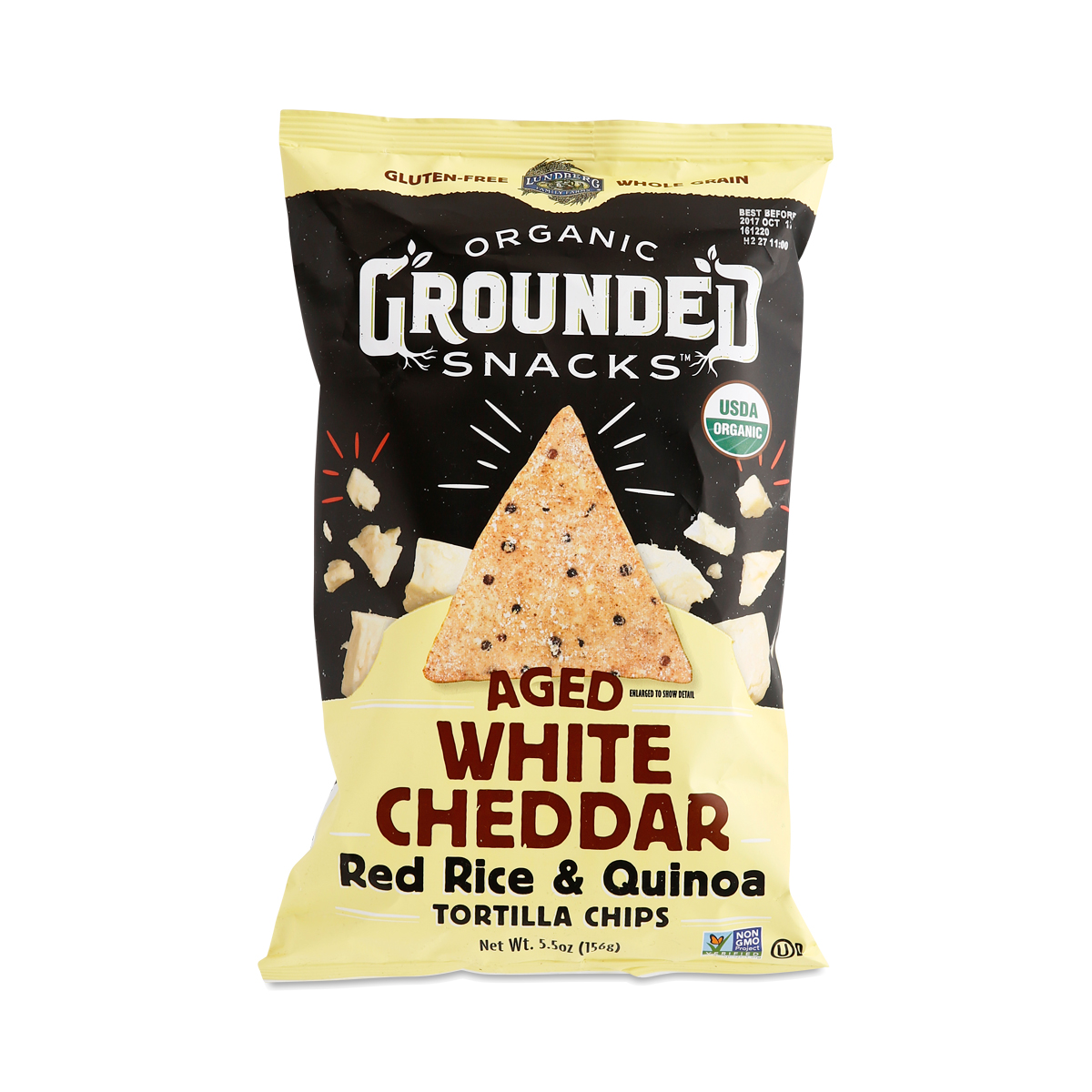 Aged White Cheddar Rice & Quinoa Chips