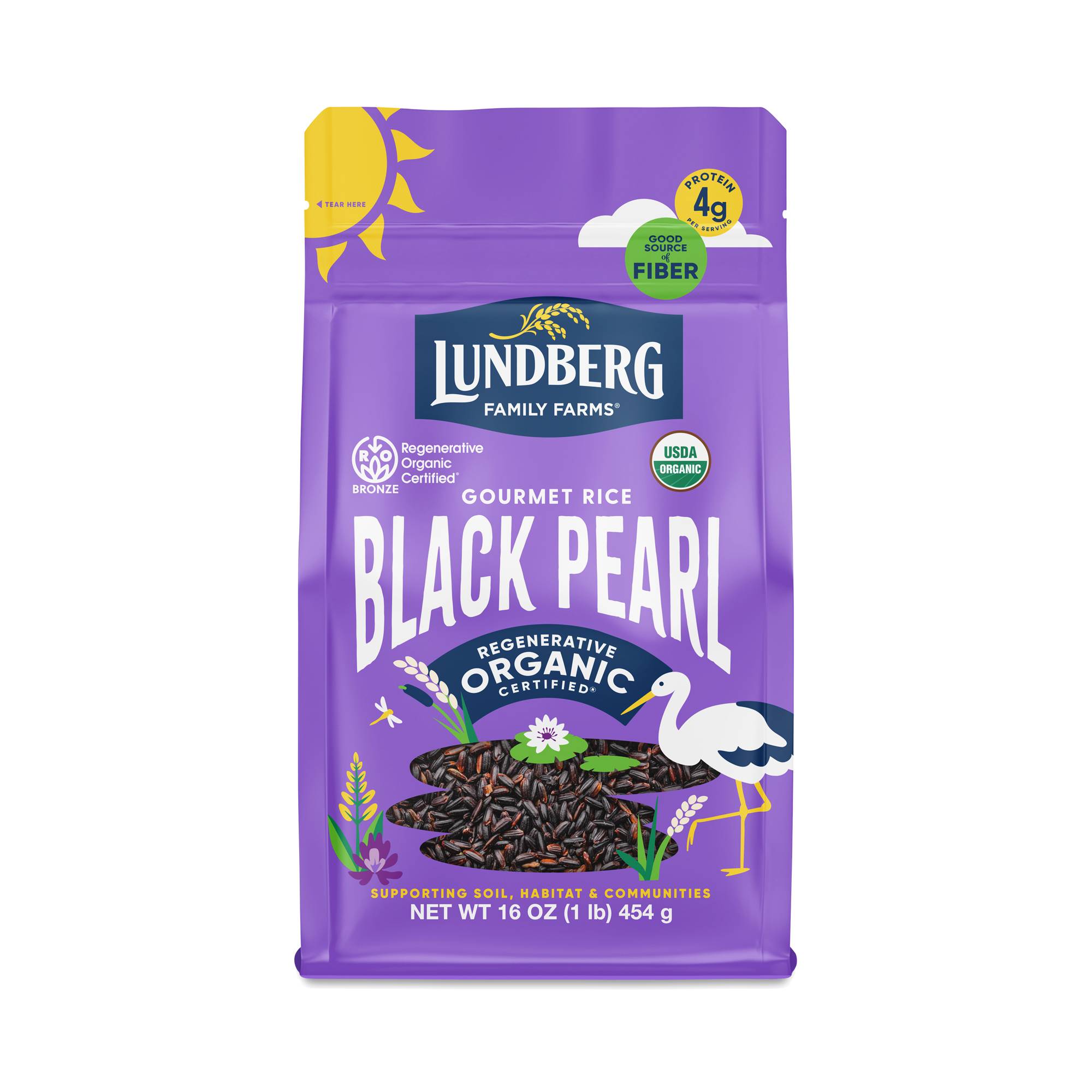 Regenerative Organic Certified® Black Pearl Rice