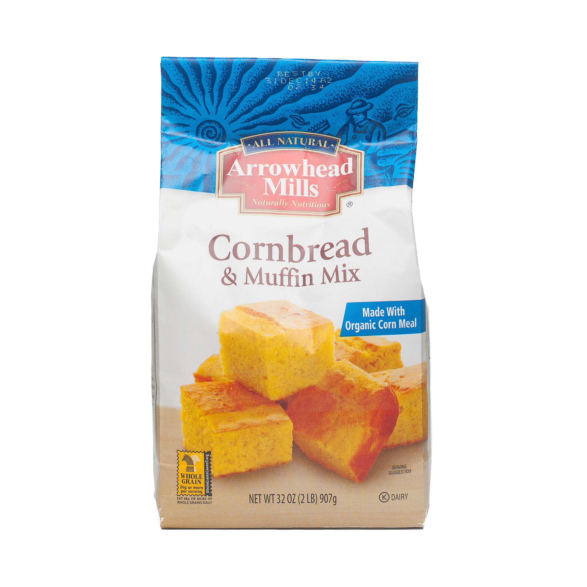 32 oz Cornbread & Muffin Mix by Arrowhead Mills Thrive Market