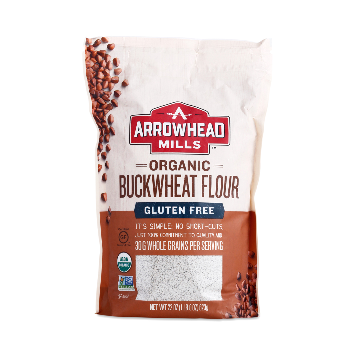 Gluten-Free, Organic Buckwheat Flour