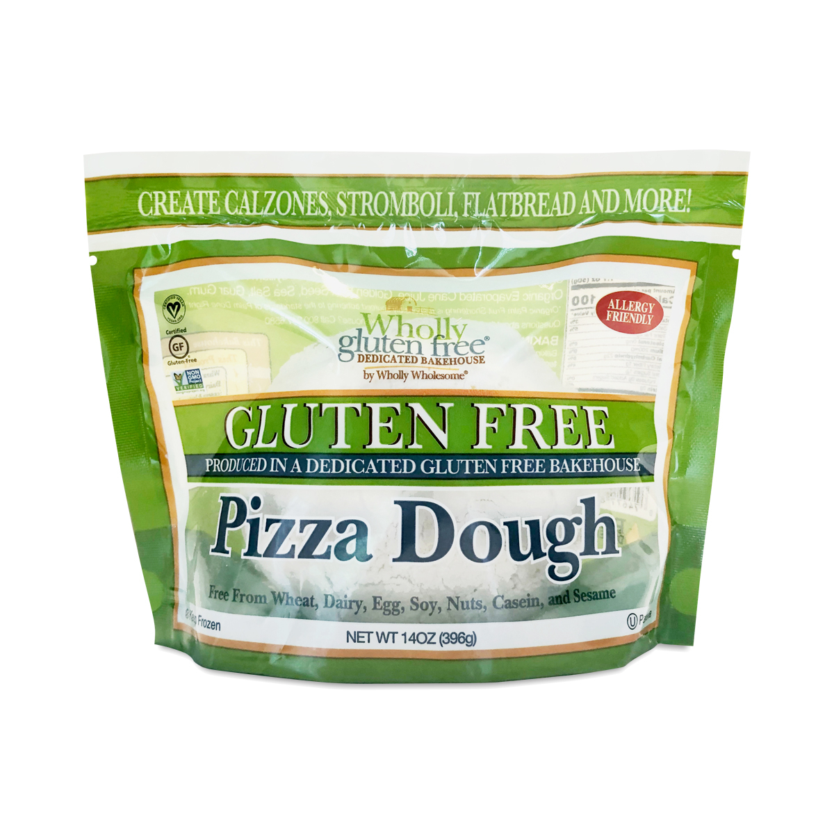 Wholly Wholesome Gluten-Free Pizza Dough Ball 14 oz bag