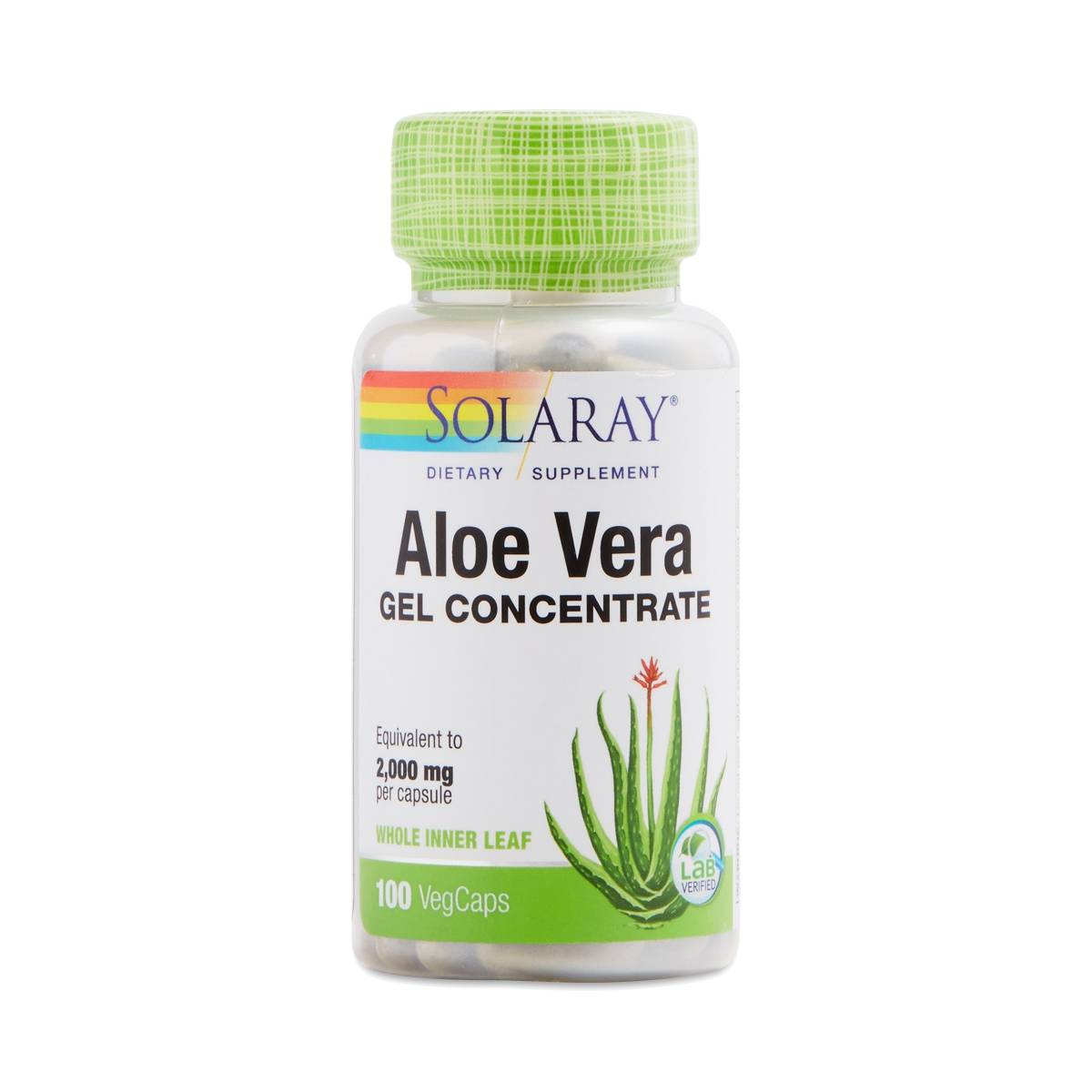 Aloe Vera Capsules by Solaray Thrive Market