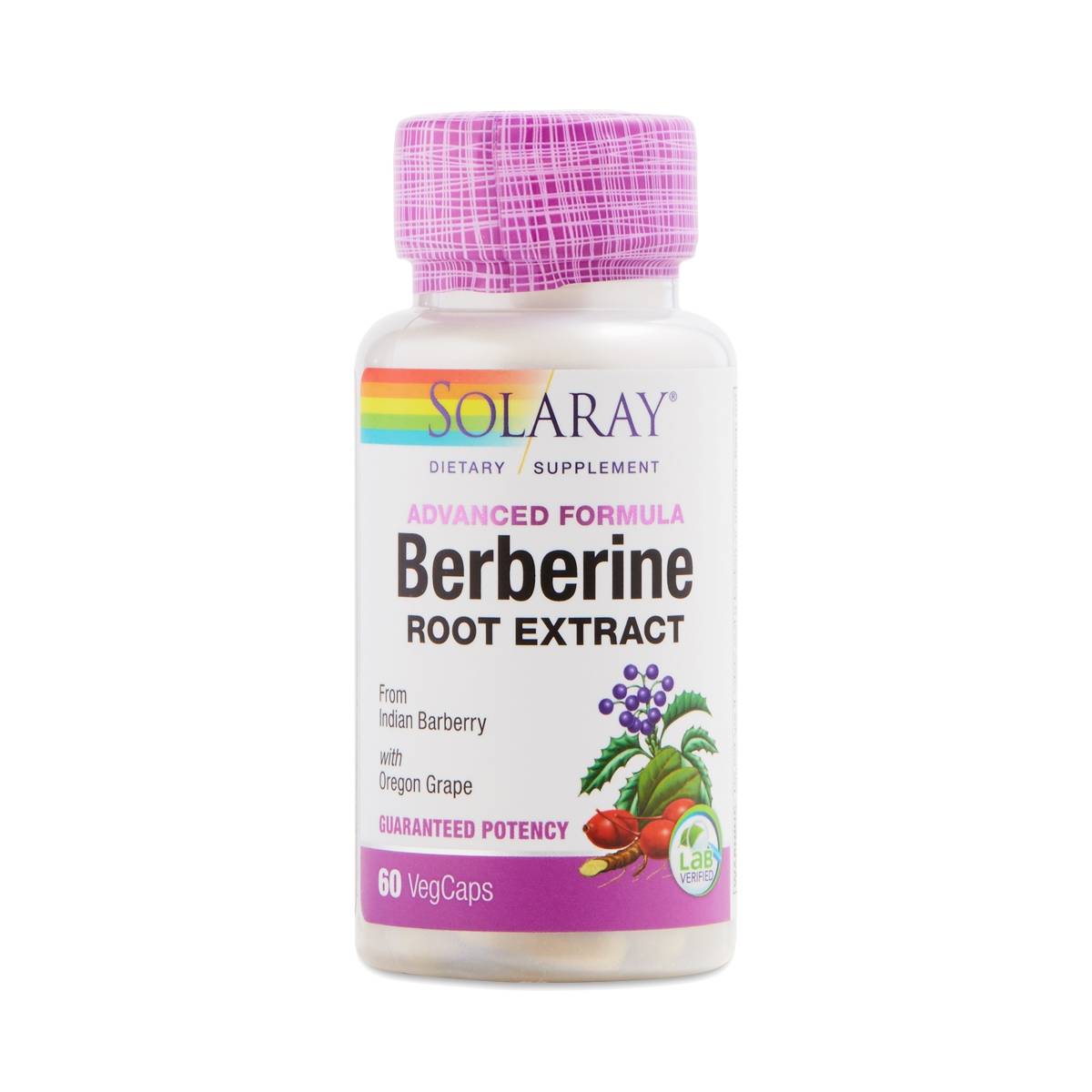 Berberine Root Extract, Advanced Formula by Solaray - Thrive Market