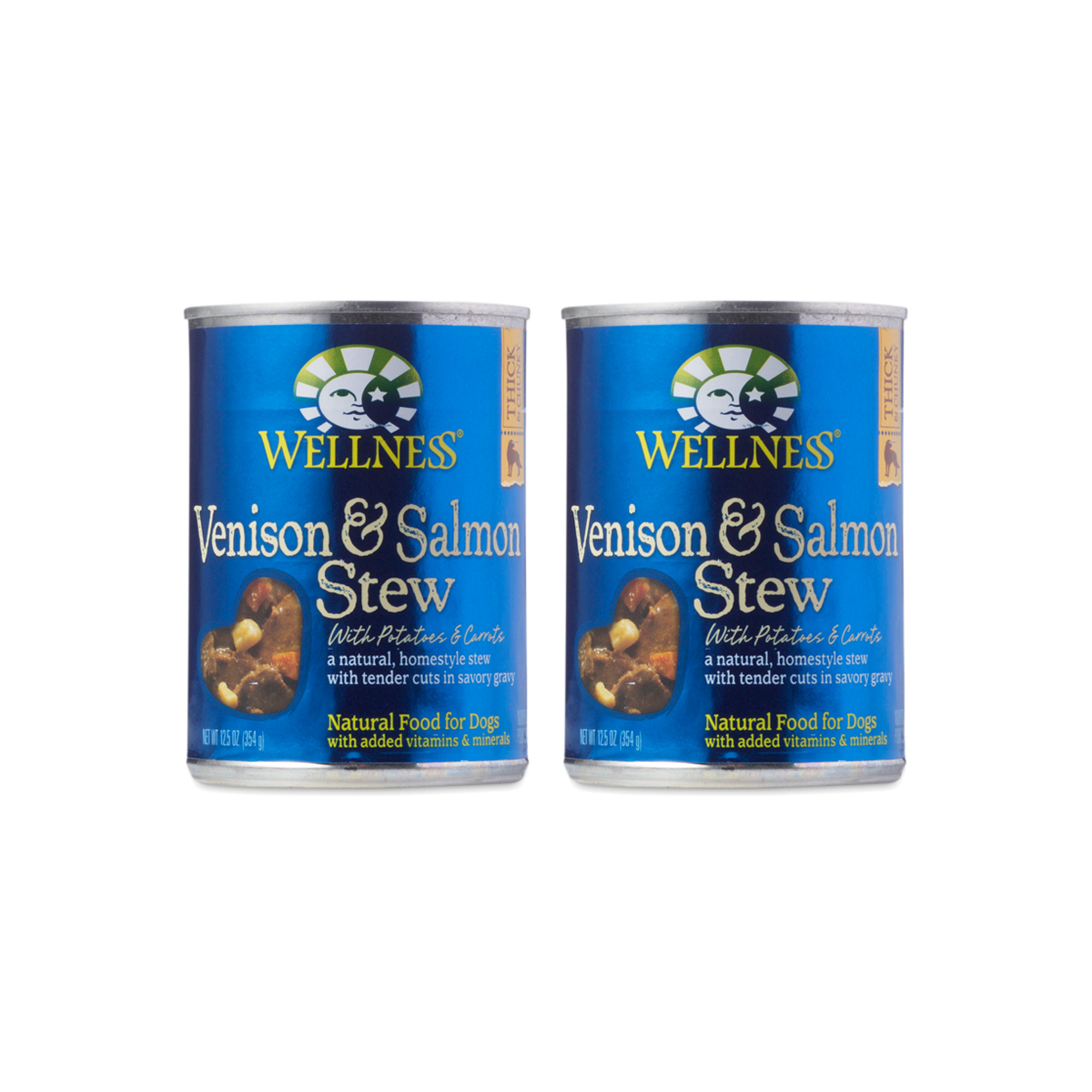 Venison and Salmon Stew Canned Dog Food