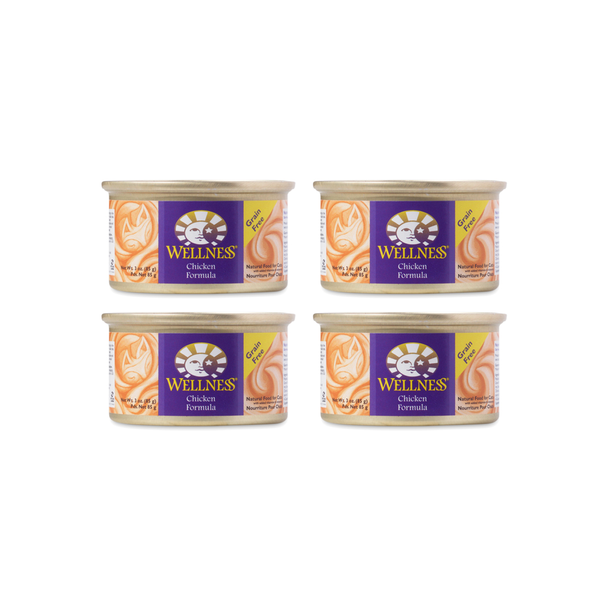 Chicken Canned Cat Food, 4 Pack