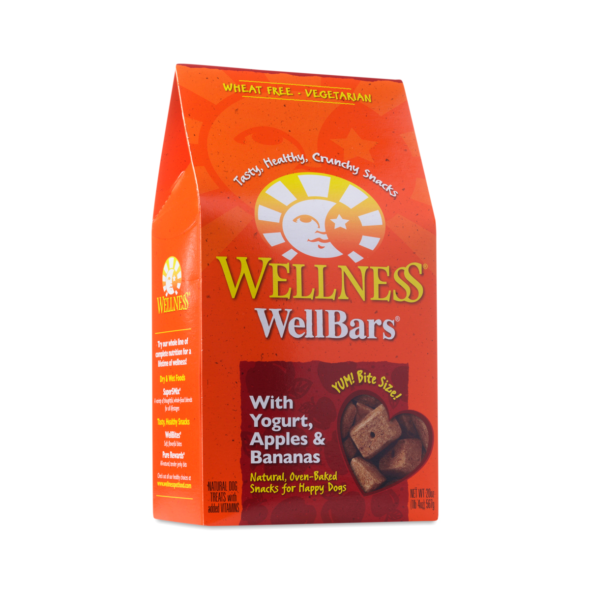 WellBars Yogurt, Apples & Bananas Dog Treats