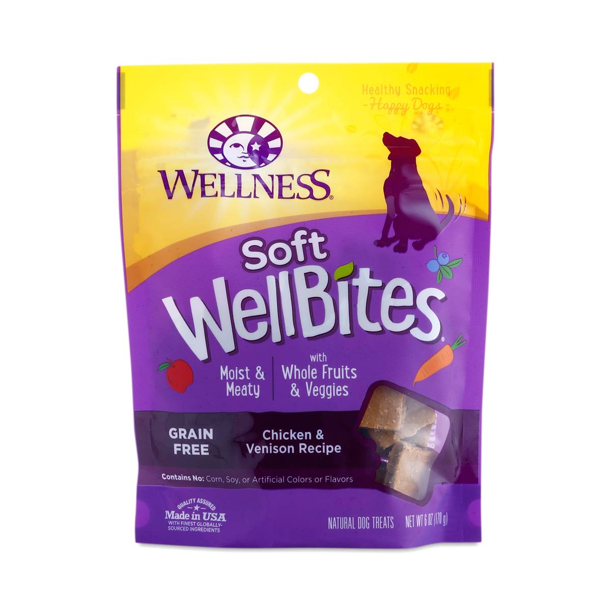 Wellness WellBites Chicken & Venison Dog Treats Thrive Market