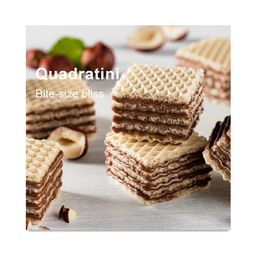 Quadratini Wafer Cookies, Hazelnut