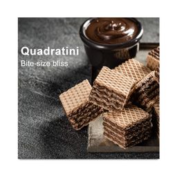 Quadratini Wafer Cookies, Chocolate