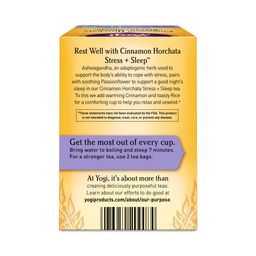 Cinnamon Horchata Stress + Sleep Herbal Tea