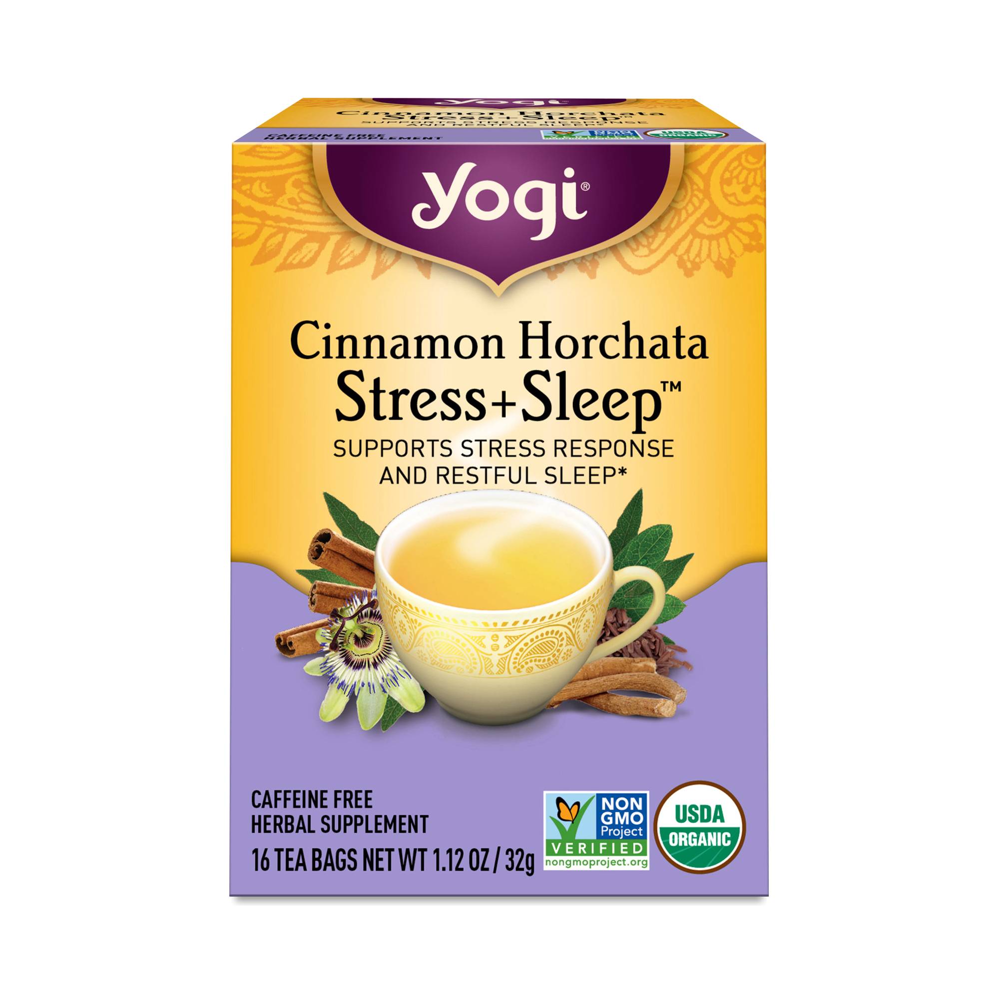 Cinnamon Horchata Stress + Sleep Herbal Tea