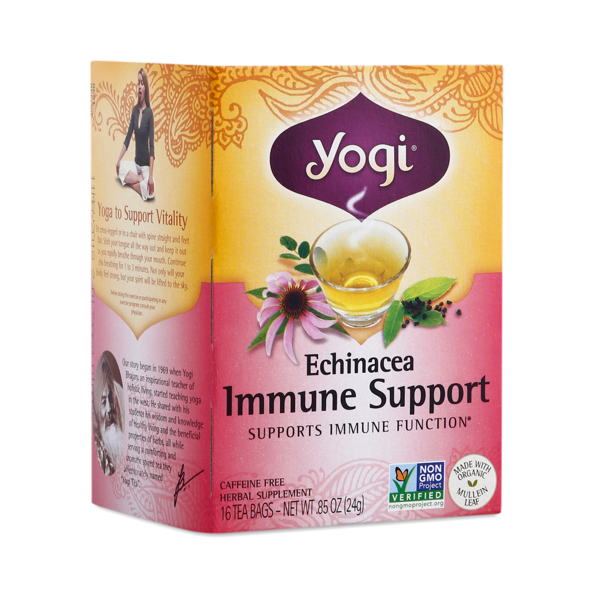 Echinacea Immune Support Tea by Yogi Tea Thrive Market