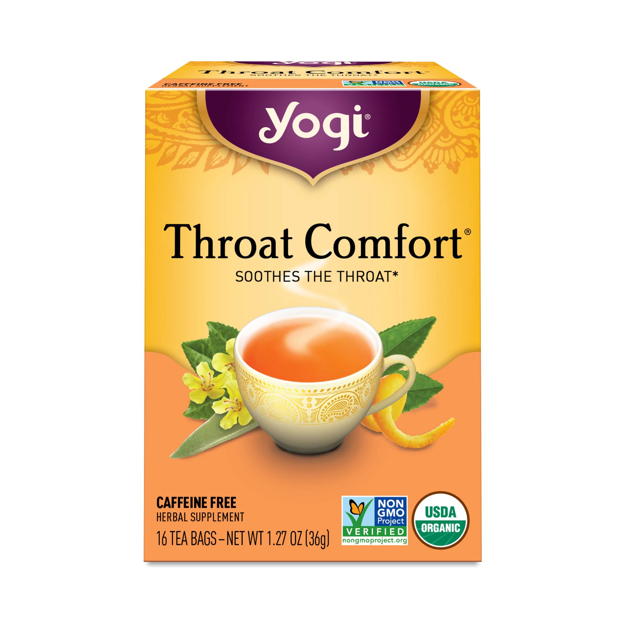 Throat Comfort Herbal Tea
