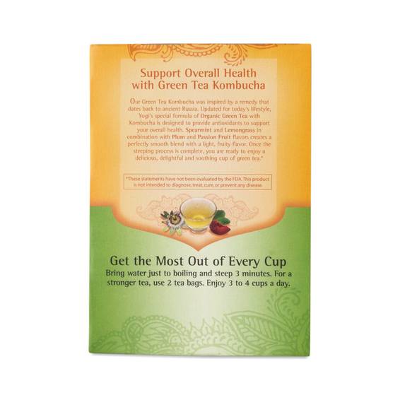Green Tea Kombucha by Yogi Tea Thrive Market