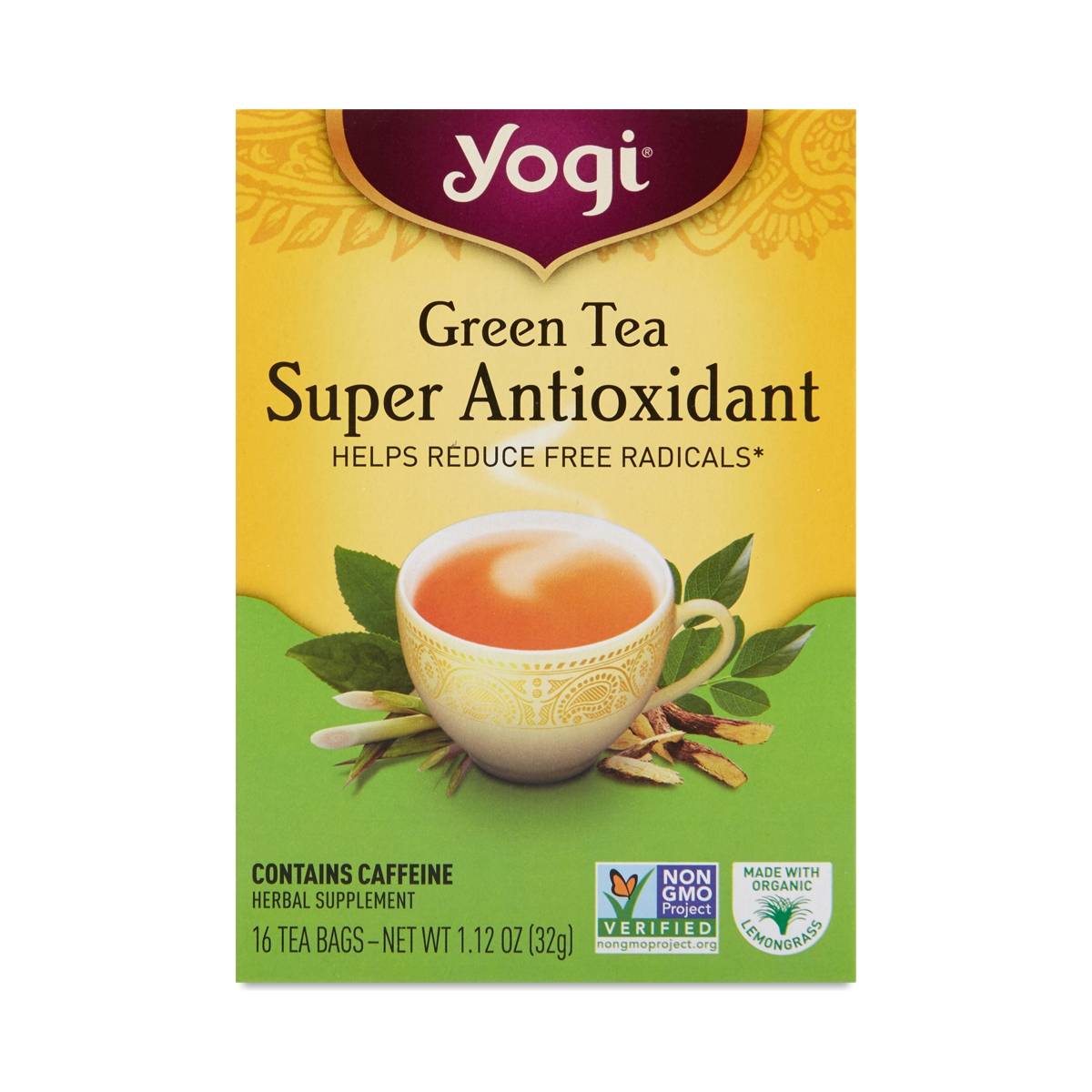 Green Tea Super Antioxidant by Yogi Tea Thrive Market