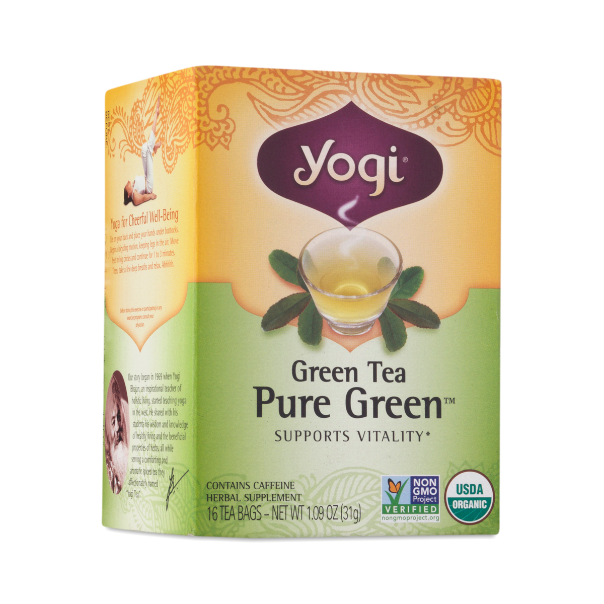 Pure Green Tea by Yogi Tea Thrive Market
