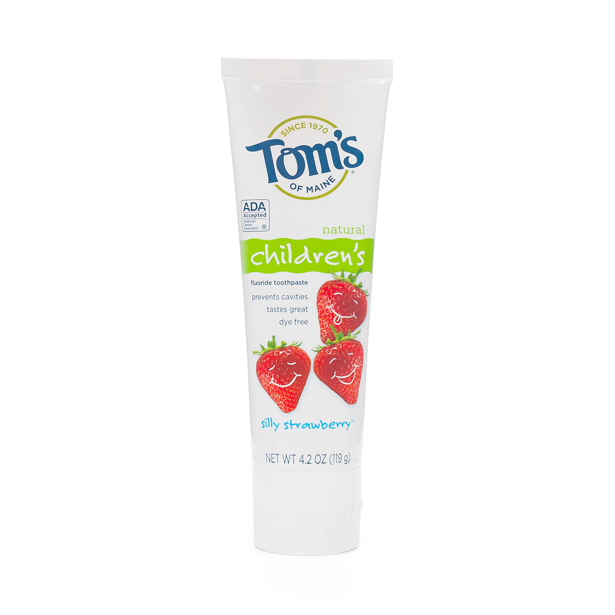 Silly Strawberry Children's Toothpaste by Toms of Maine Thrive Market