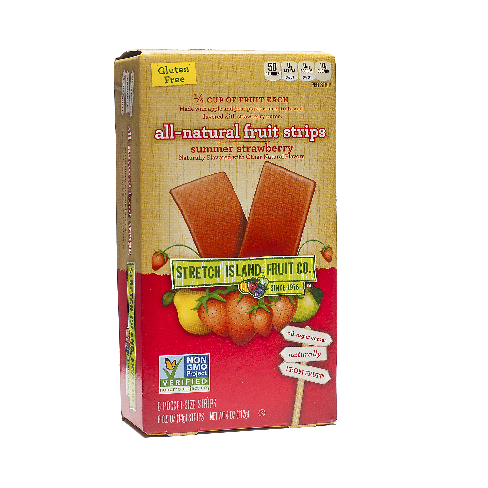 Strawberry Fruit Strips by Stretch Island Thrive Market