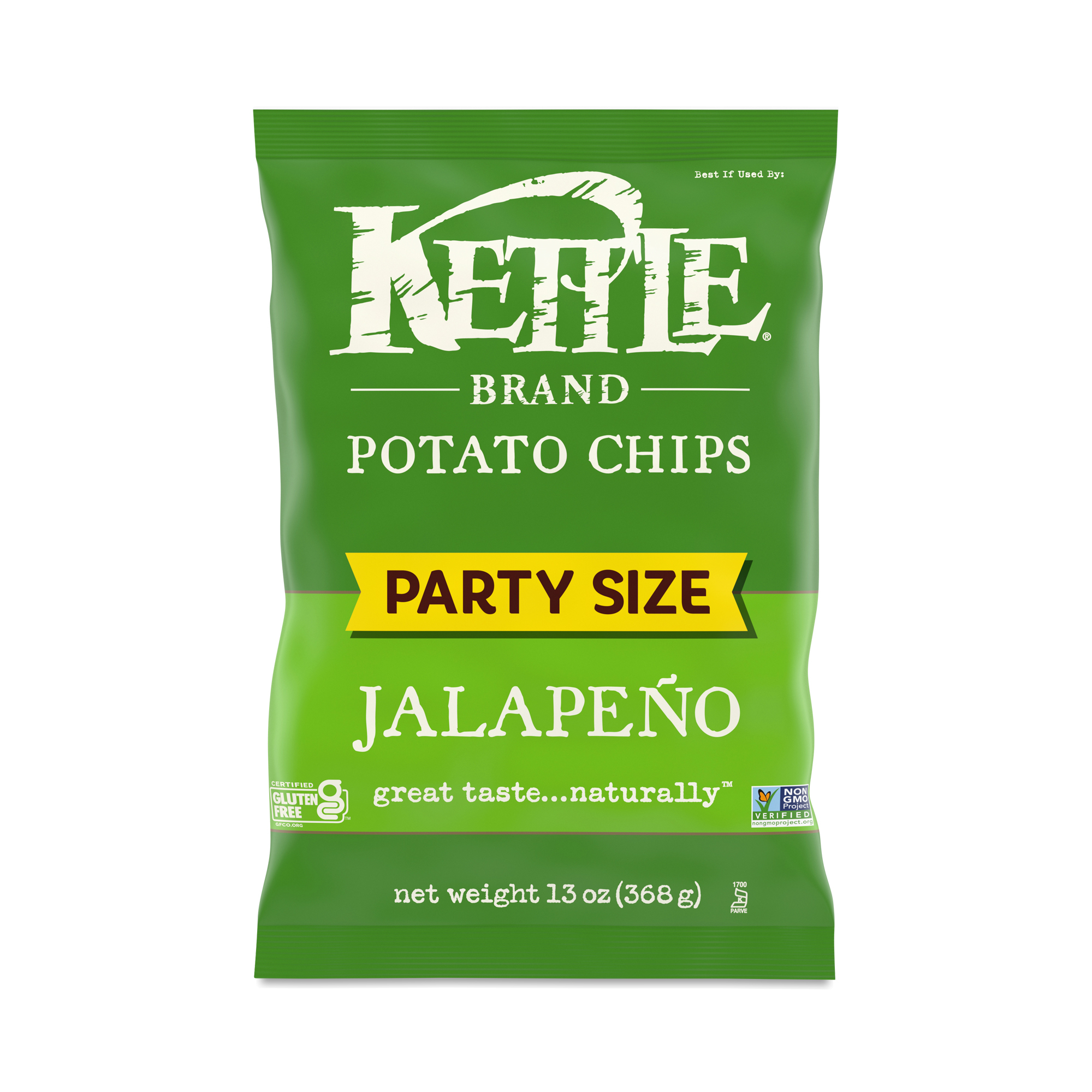 Kettle Brand Potato Chips, Jalapeno, Value Size Thrive Market
