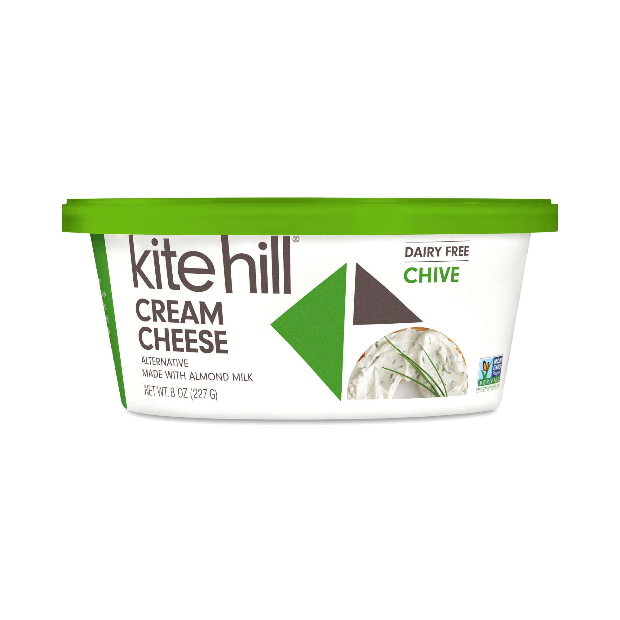 Kite Hill Almond Milk Cream Cheese, Chive Thrive Market