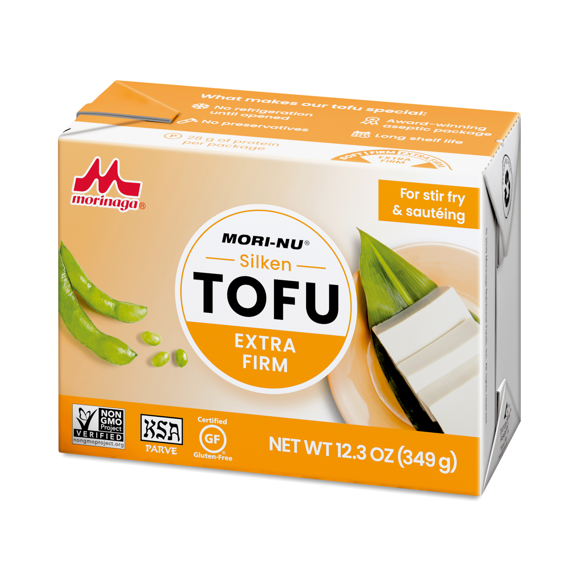 2-Pack Mori-Nu Extra Firm Silken Tofu 12.3 oz box