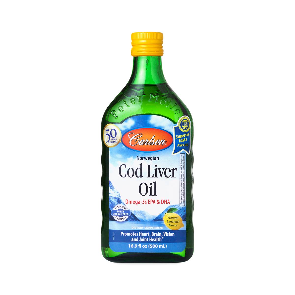 Cod Liver Oil, Lemon Flavor
