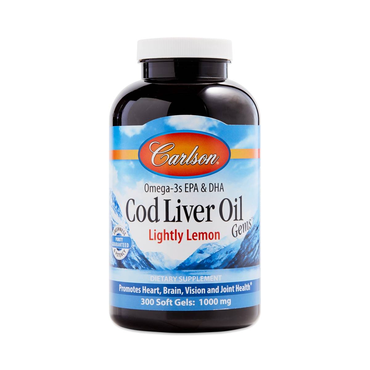 Cod Liver Oil Lemon by Carlson Labs Thrive Market