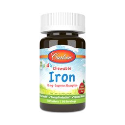 Kid's Chewable Iron, Strawberry