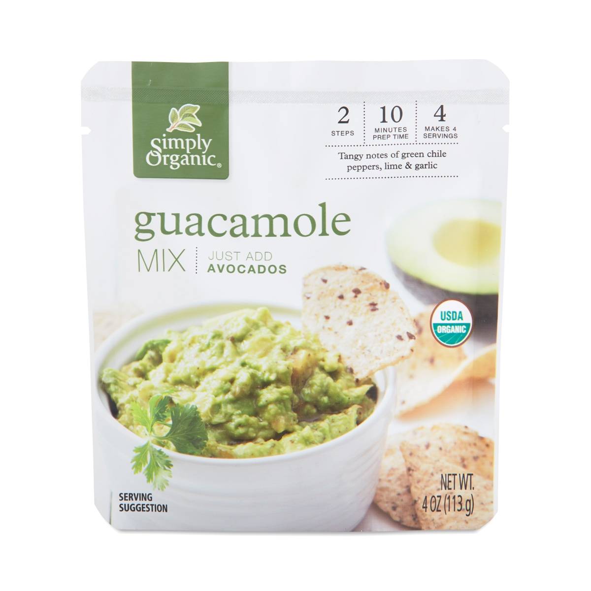 Simply Organic Guacamole Mix Thrive Market
