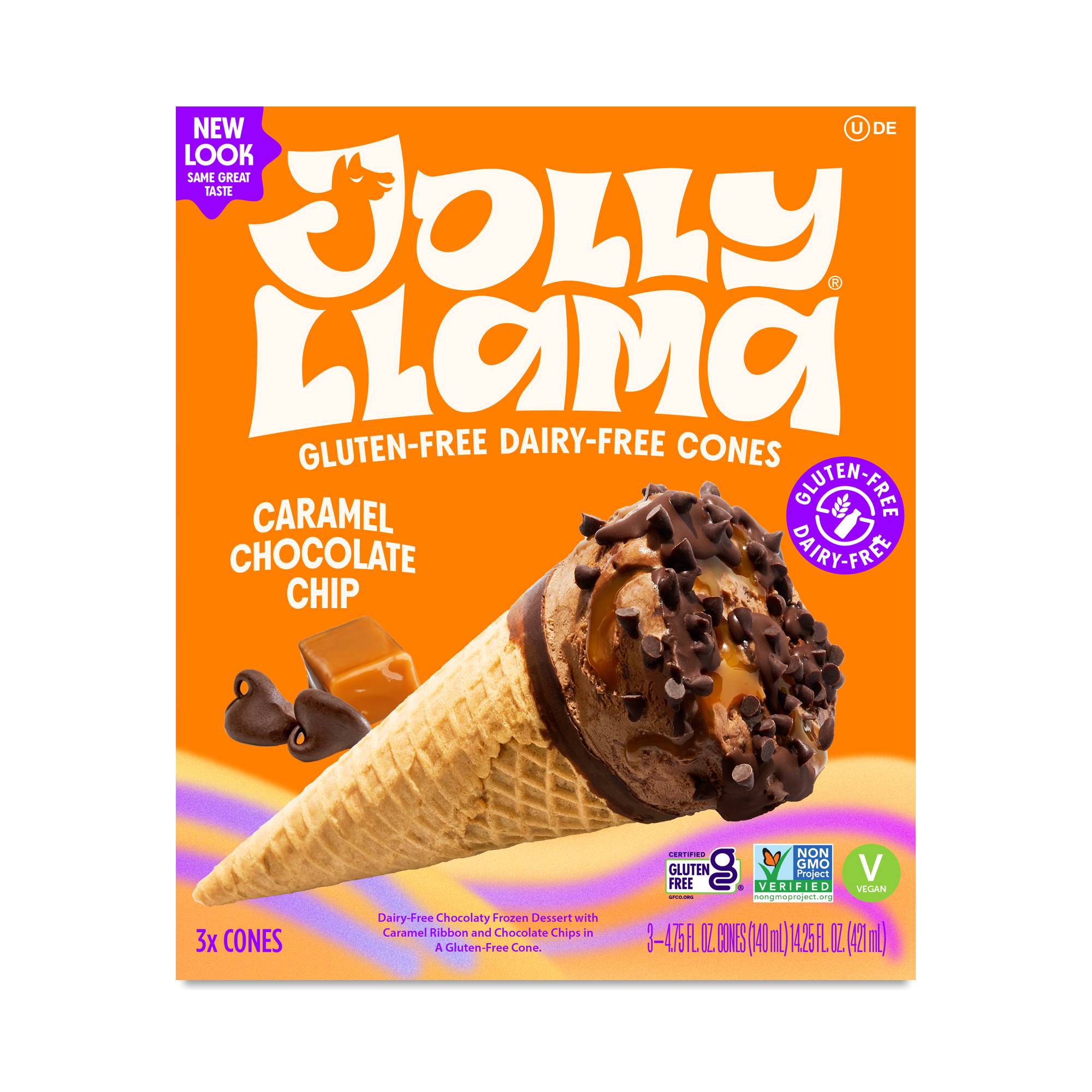 Chocolate Caramel Cone