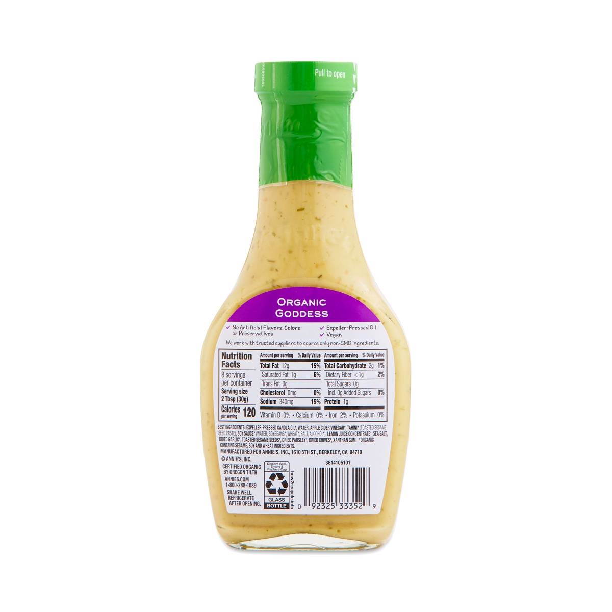 Organic Goddess Dressing by Annie's Thrive Market