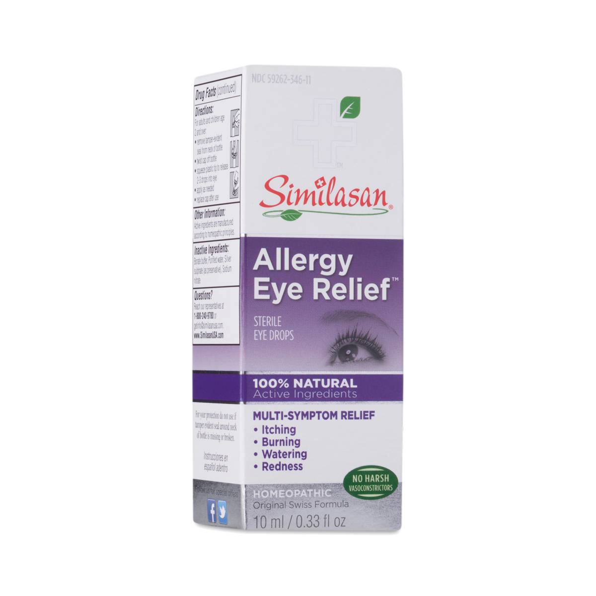 Allergy Eye Relief Eye Drops by Similasan Corp Thrive Market