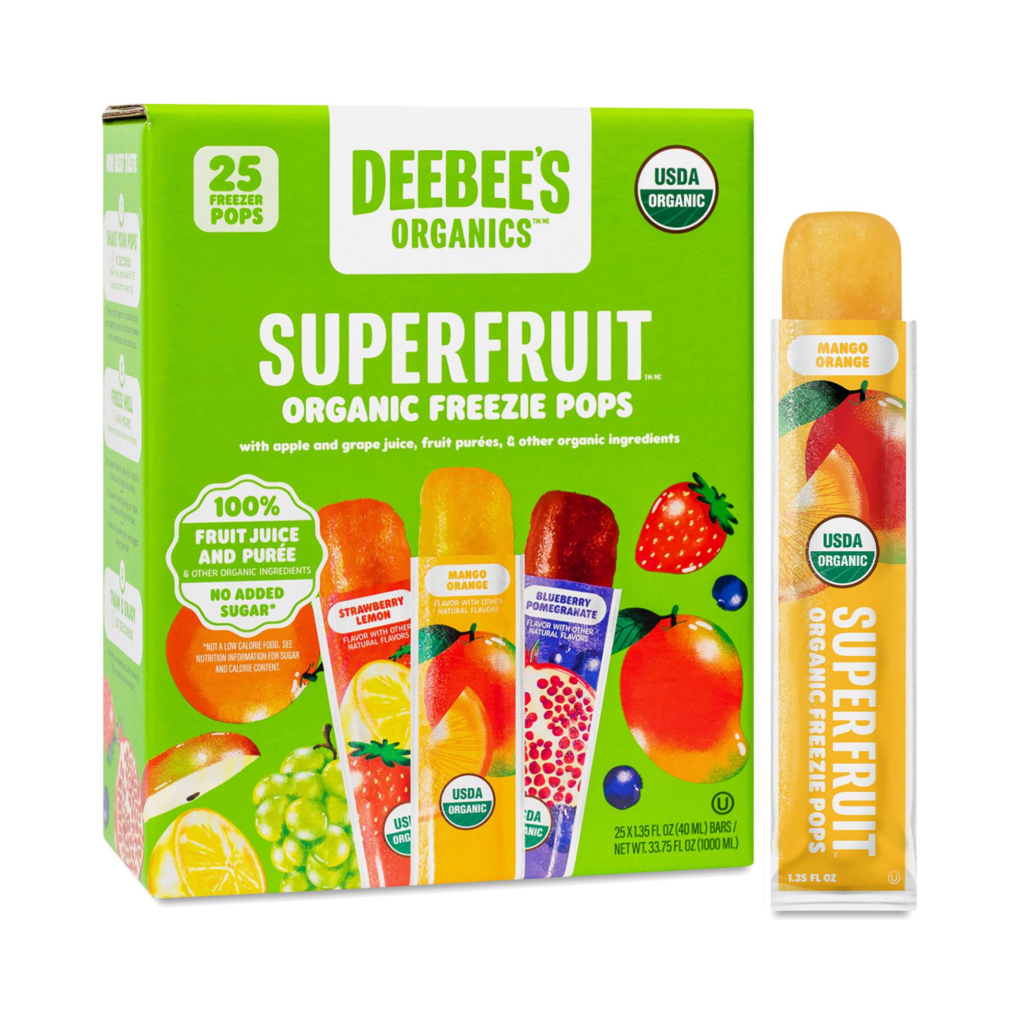 SuperFruit Freezie Pops