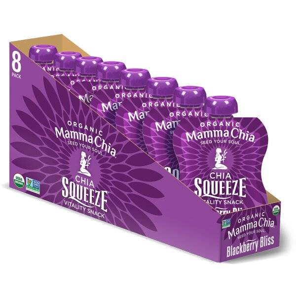 Chia Squeeze, Blackberry Bliss
