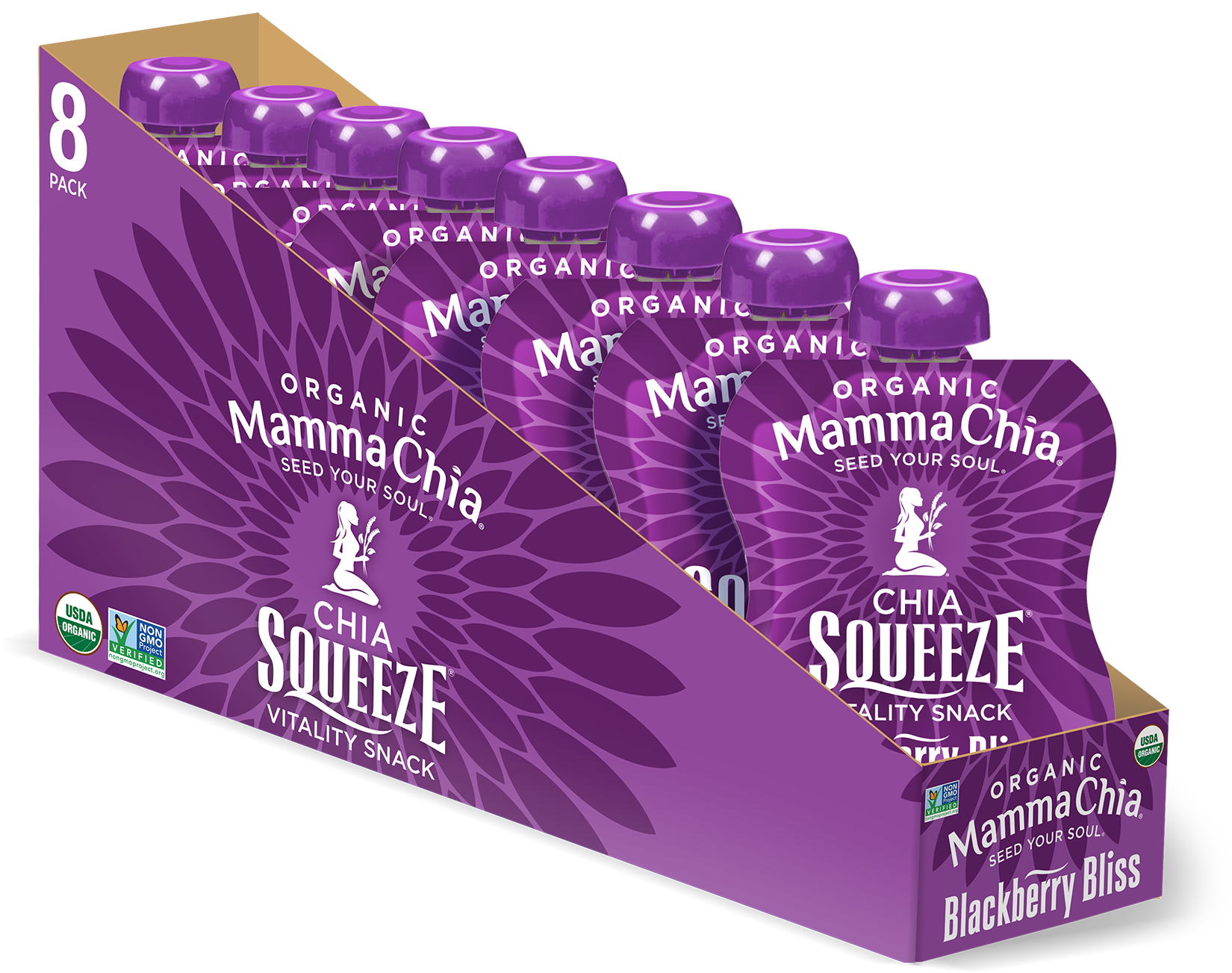 Chia Squeeze, Blackberry Bliss
