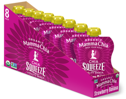 Chia Squeeze, Strawberry Banana