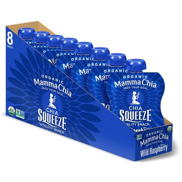 Chia Squeeze, Wild Raspberry