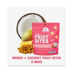 Organic Fruit Bites, Mango & Coconut