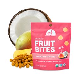 Organic Fruit Bites, Mango & Coconut